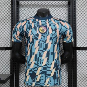 24-25 Manchester City Blue Retro Style Special Edition Shirt